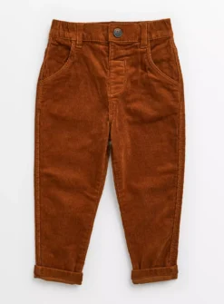 Tan Corduroy Trousers 5 Years