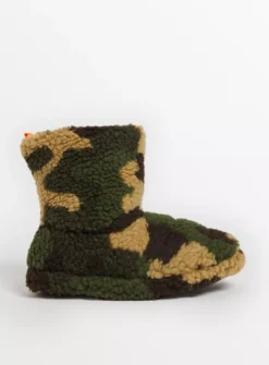 Camo Borg Slipper Boots12-13 Infant -Hush Puppies Clothing Sale tuc142929982 Green R Z001A