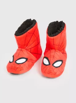 Spider-Man Red Slipper Boots 3-4 -Hush Puppies Clothing Sale tuc142944040 Red R Z002A