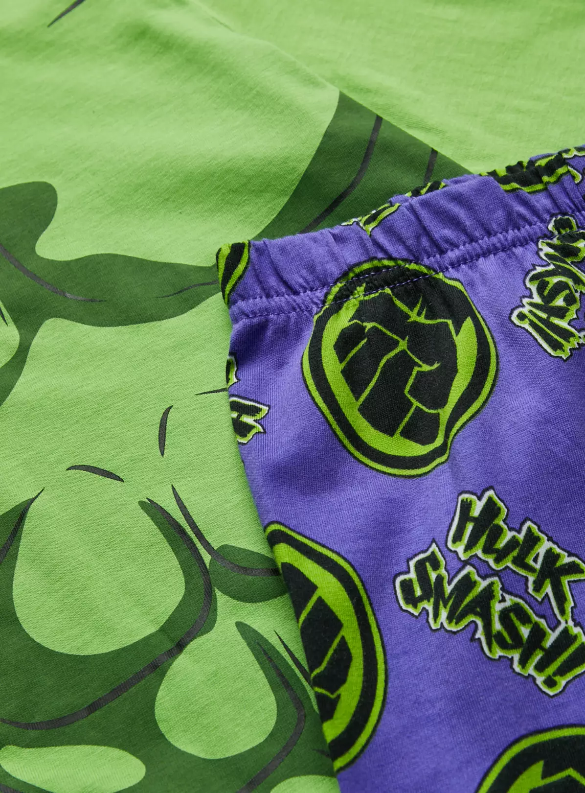 Marvel Green Hulk Pyjamas 3-4 Years 3 Marvel Green Hulk Pyjamas 3-4 Years