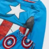 Marvel Captain America Pyjamas 3-4 Years -Hush Puppies Clothing Sale tuc142947056 Blue R Z002A