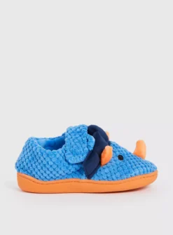 Blue Dino Cupsole Slippers 8-9 Infant -Hush Puppies Clothing Sale tuc142962272 Blue R Z001A