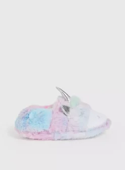 Unicorn Face Slippers 1-2