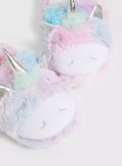 Unicorn Face Slippers 1-2 -Hush Puppies Clothing Sale tuc142963831 Multi20Coloured R Z003A