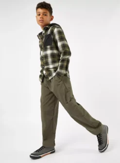 Khaki Parachute Joggers 9 Years -Hush Puppies Clothing Sale tuc142988114 Green R Z001A