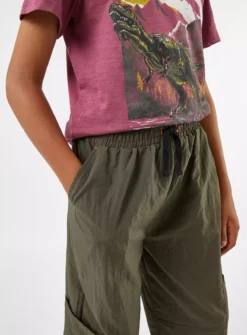 Khaki Parachute Joggers 13 Years -Hush Puppies Clothing Sale tuc142988114 Green R Z005A 1