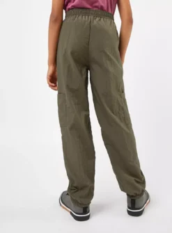 Khaki Parachute Joggers 13 Years