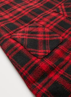 Red Check Pinafore Dress & Top Set 3 Years