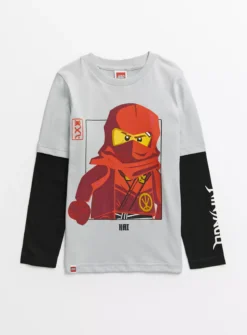 Ninjago Grey Character T-Shirt 9 Years -Hush Puppies Clothing Sale tuc143002601 Multi20Coloured R Z001A