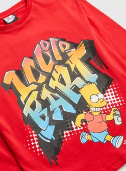 The Simpsons Red T-Shirt 11 Years -Hush Puppies Clothing Sale tuc143012439 Red R Z002A