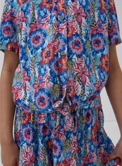 FATFACE Tropical Print Shirt 3-4 Years -Hush Puppies Clothing Sale tuc143028158 Multi20Coloured R Z003A