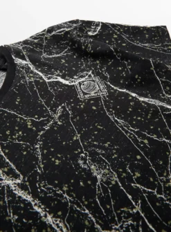 Black Marble Print T-Shirt 4 Years -Hush Puppies Clothing Sale tuc143034970 Black R Z002A 1