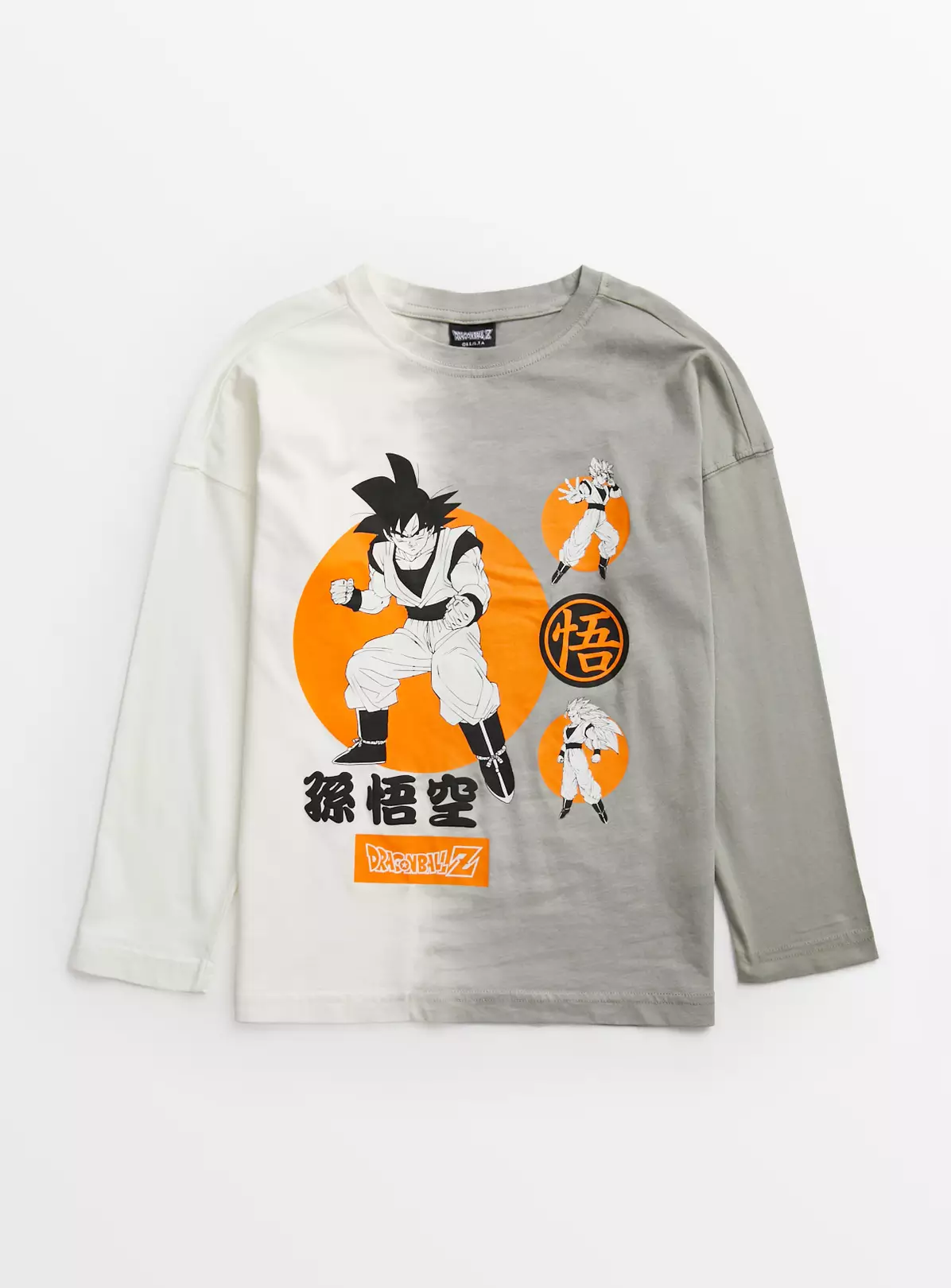 Dragon Ball Z Long Sleeve Gradient T-Shirt 7 Years 3 Dragon Ball Z Long Sleeve Gradient T-Shirt 7 Years