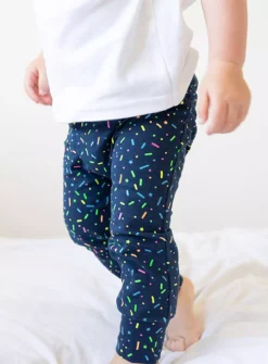 FRED & NOAH Confetti Print Leggings 4-5 Years -Hush Puppies Clothing Sale tuc143046778 Multi20Coloured R Z002A