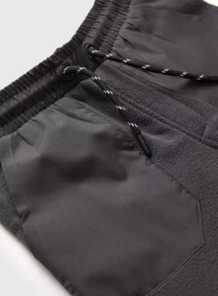 Grey Block Fleece Coord Joggers 3 Years