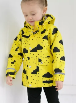 FRED & NOAH Yellow Cloud Raincoat 1-2 Years -Hush Puppies Clothing Sale tuc143090533 Yellow R Z001A