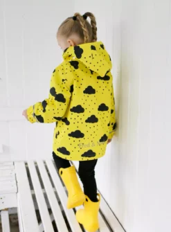 FRED & NOAH Yellow Cloud Raincoat 1-2 Years