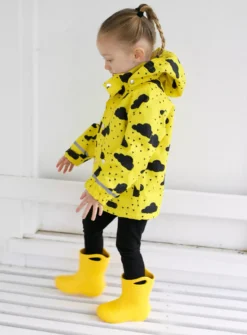 FRED & NOAH Yellow Cloud Raincoat 1-2 Years -Hush Puppies Clothing Sale tuc143090533 Yellow R Z004A