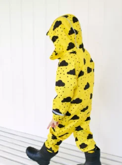 FRED & NOAH Yellow Cloud Puddlesuit 1-2 Years -Hush Puppies Clothing Sale tuc143095351 Yellow R Z002A