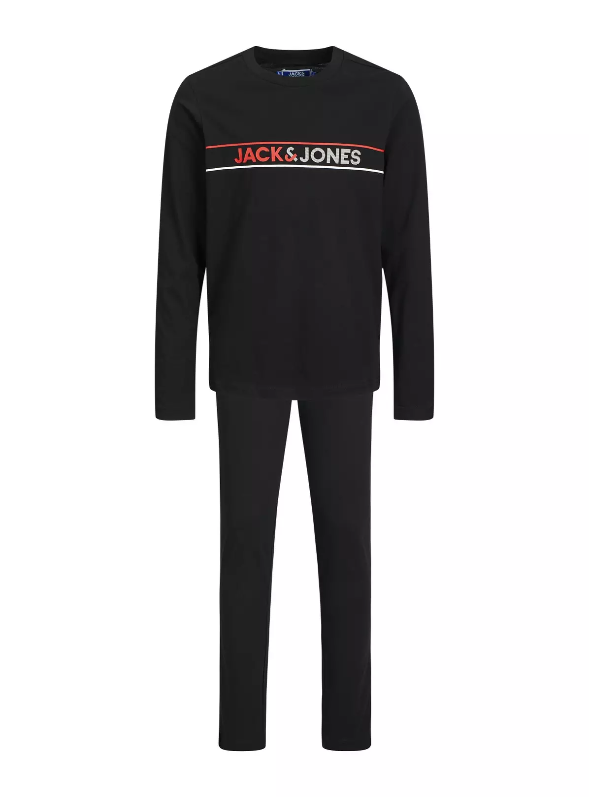 JACK & JONES JUNIOR Long Sleeve Tshirt And Pants Pj Set 6 Years 4 JACK & JONES JUNIOR Long Sleeve Tshirt And Pants Pj Set 6 Years - Image 2