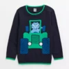 Navy Dino Tractor Jumper 1-1.5 Years 2 Navy Dino Tractor Jumper 1-1.5 Years -Hush Puppies Clothing Sale tuc143172969 Navy R Z001A