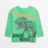 Jurassic World Green Long Sleeve T-Shirt 10 Years 2 Jurassic World Green Long Sleeve T-Shirt 10 Years -Hush Puppies Clothing Sale tuc143173339 Green R Z001A 1