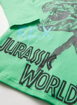 Jurassic World Green Long Sleeve T-Shirt 10 Years 5 Jurassic World Green Long Sleeve T-Shirt 10 Years -Hush Puppies Clothing Sale tuc143173339 Green R Z002A 1