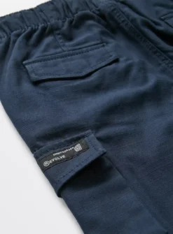 Navy Slub Parachute Cargo Trousers 8 Years 5 Navy Slub Parachute Cargo Trousers 8 Years -Hush Puppies Clothing Sale tuc143176388 Navy R Z002A