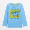 Blue Dino Puzzle T-Shirt 1.5-2 Years -Hush Puppies Clothing Sale tuc143179095 Blue R Z001A