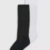 Black & White Football Socks 2 Pack 6-8.5 1 Black & White Football Socks 2 Pack 6-8.5 -Hush Puppies Clothing Sale tuc143185671 Multi20Coloured R Z001A