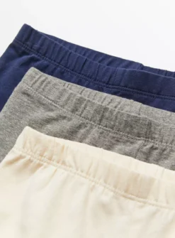 Navy, Grey & Cream Leggings 3 Pack 10 Years -Hush Puppies Clothing Sale tuc143221337 Multi20Coloured R Z002A 4