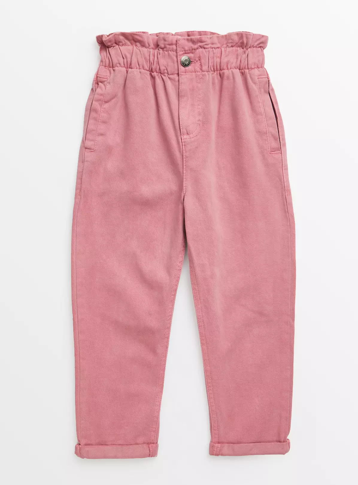 Dusky Pink Paper Bag Jeans 9 Years 3 Dusky Pink Paper Bag Jeans 9 Years