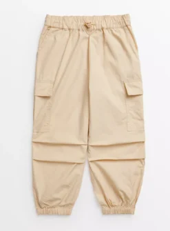 Stone Parachute Cargo Trousers 6 Years