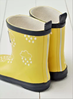 GRASS & AIR Kids Yellow Colour Changing Wellies 4 Infant -Hush Puppies Clothing Sale tuc143229321 Yellow R Z002A