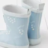 GRASS & AIR Little Kids Baby Blue Colour Revealing Wellies 6 Infant