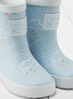 GRASS & AIR Little Kids Baby Blue Colour Revealing Wellies 6 Infant -Hush Puppies Clothing Sale tuc143229769 Blue R Z003A