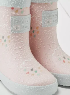 GRASS & AIR Little Kids Baby Pink Colour Revealing Wellies 6 Infant -Hush Puppies Clothing Sale tuc143230330 Pink R Z003A
