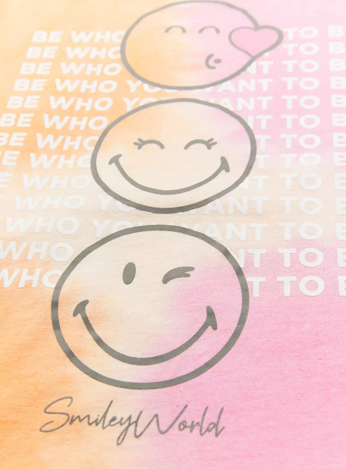 SmileyWorld Pink Tie Dye Graphic T-Shirt 14 Years 3 SmileyWorld Pink Tie Dye Graphic T-Shirt 14 Years