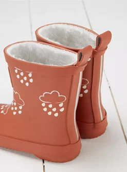 GRASS & AIR Burnt Orange Colour Changing Kids Winter Wellies 6 Infant -Hush Puppies Clothing Sale tuc143245030 Orange R Z002A