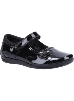 HUSH PUPPIES Jessica Junior Patent School Shoe 2 -Hush Puppies Clothing Sale tuc143249305 Black R Z001A