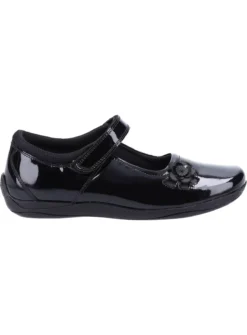 HUSH PUPPIES Jessica Junior Patent School Shoe 2 -Hush Puppies Clothing Sale tuc143249305 Black R Z004A