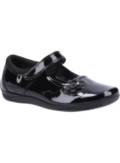HUSH PUPPIES Jessica Senior Patent School Shoe 7 -Hush Puppies Clothing Sale tuc143249508 Black R Z001A