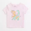 Pink Dinosaur I Am 3 T-Shirt 2-3 Years
