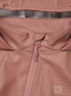 GRASS & AIR Little Kids Rose Puddlesuit 2-3 Years -Hush Puppies Clothing Sale tuc143252109 Pink R Z003A