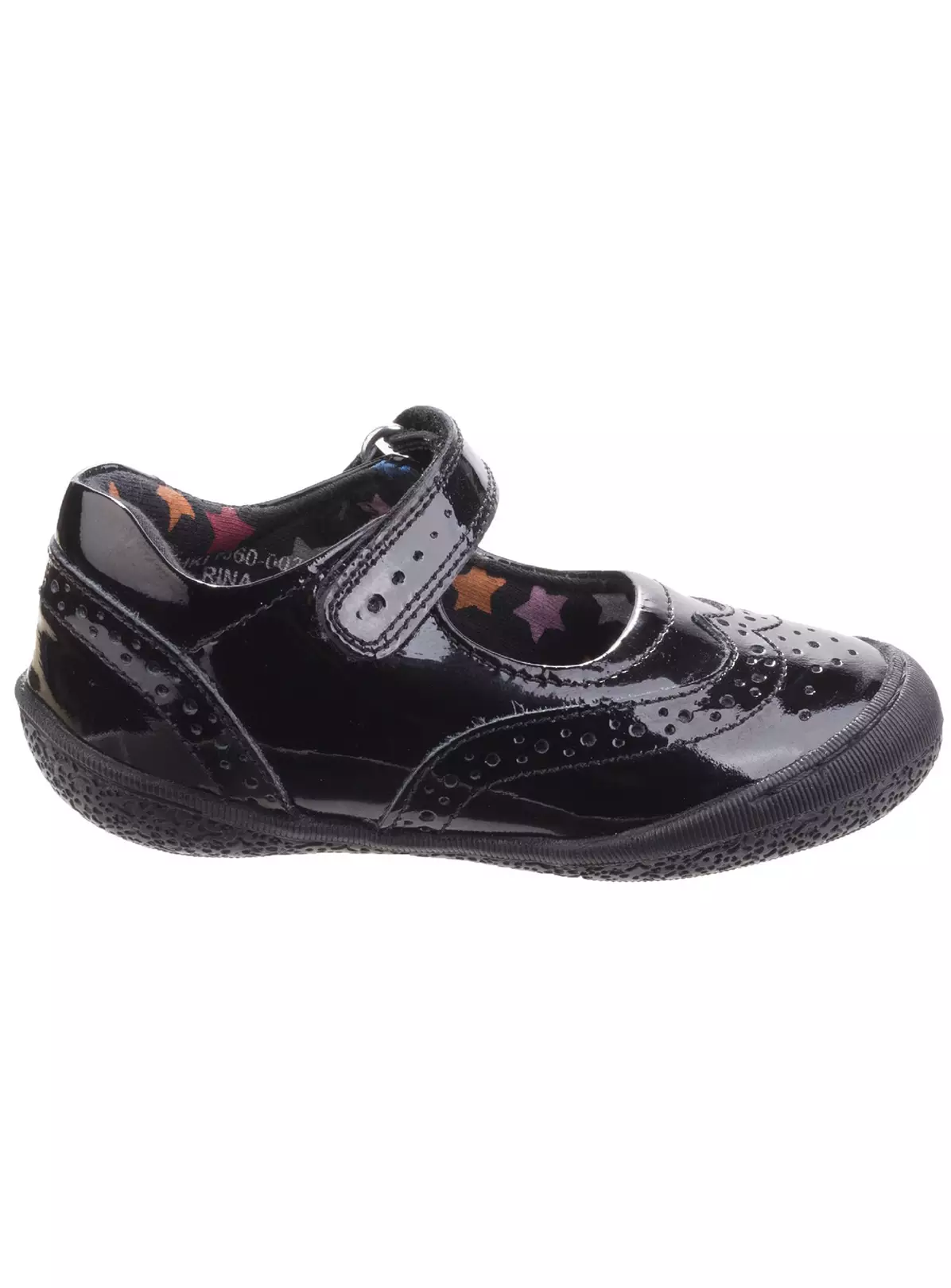 HUSH PUPPIES Rina Junior Patent School Shoe 10 Infant 4 HUSH PUPPIES Rina Junior Patent School Shoe 10 Infant - Image 2