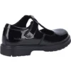 HUSH PUPPIES Gracie Junior Patent School Shoe 12 Infant -Hush Puppies Clothing Sale tuc143256951 Black R Z002A