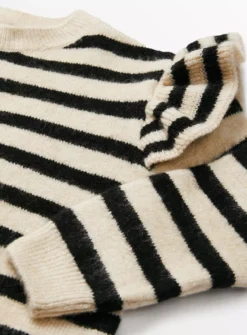 Mono Stripe Frill Jumper7 Years