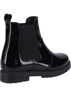HUSH PUPPIES Laura Patent Jnr Leather Chelsea Boots 13 Infant 10 HUSH PUPPIES Laura Patent Jnr Leather Chelsea Boots 13 Infant -Hush Puppies Clothing Sale tuc143263764 Black R Z002A