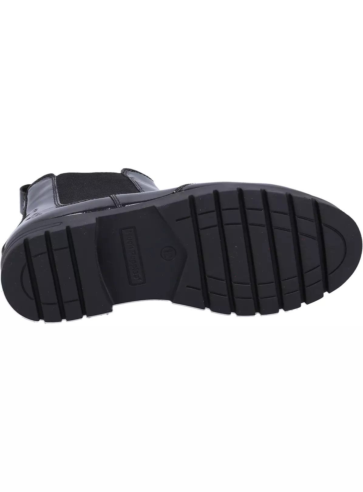 HUSH PUPPIES Laura Patent Jnr Leather Chelsea Boots 13 Infant 5 HUSH PUPPIES Laura Patent Jnr Leather Chelsea Boots 13 Infant - Image 3