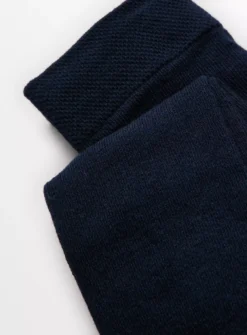 Navy Seamless Toe Tights 5 Pack 2-3 Years